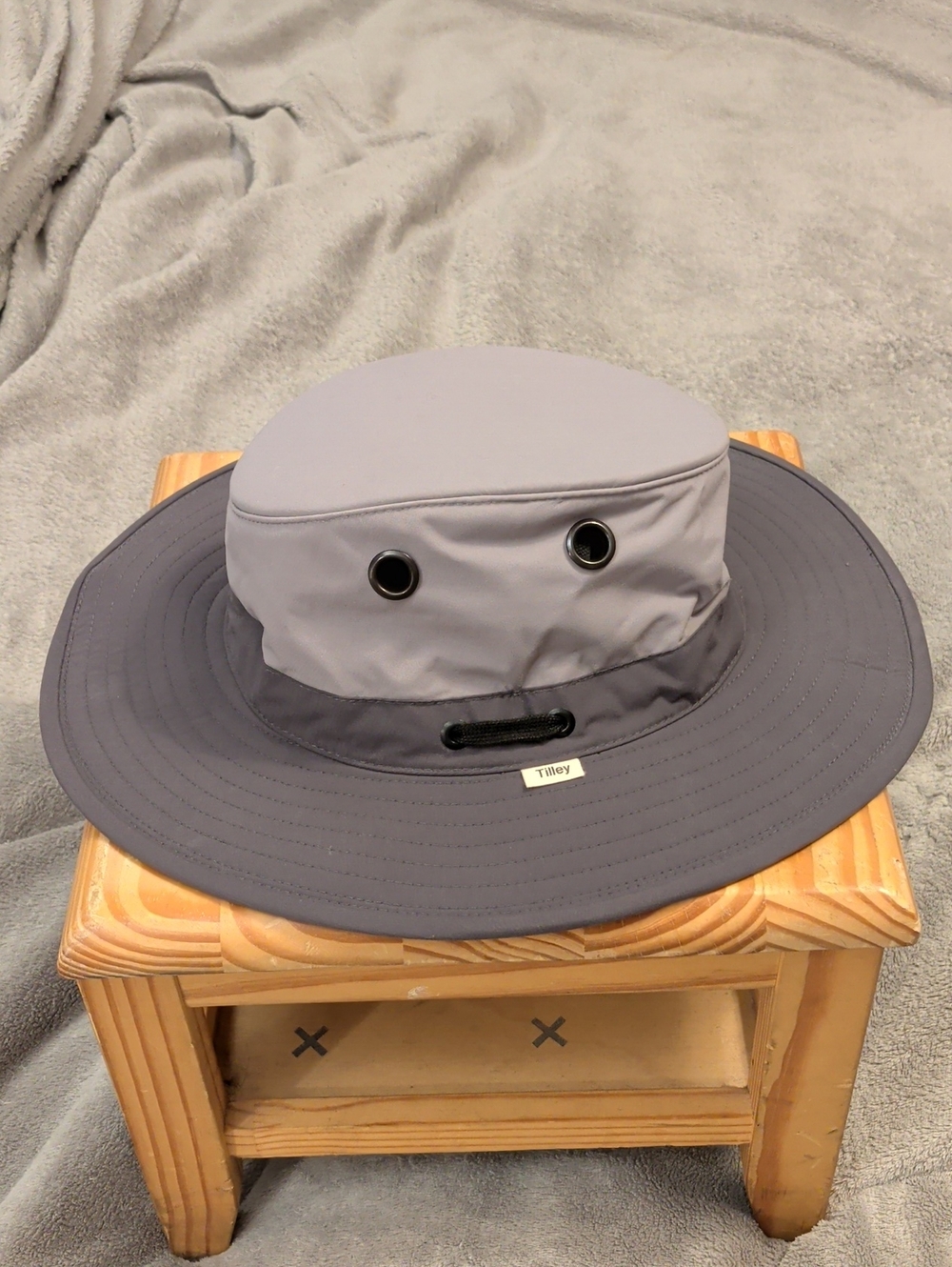 REI Grey Wide-Brim Outdoor Sun Hat